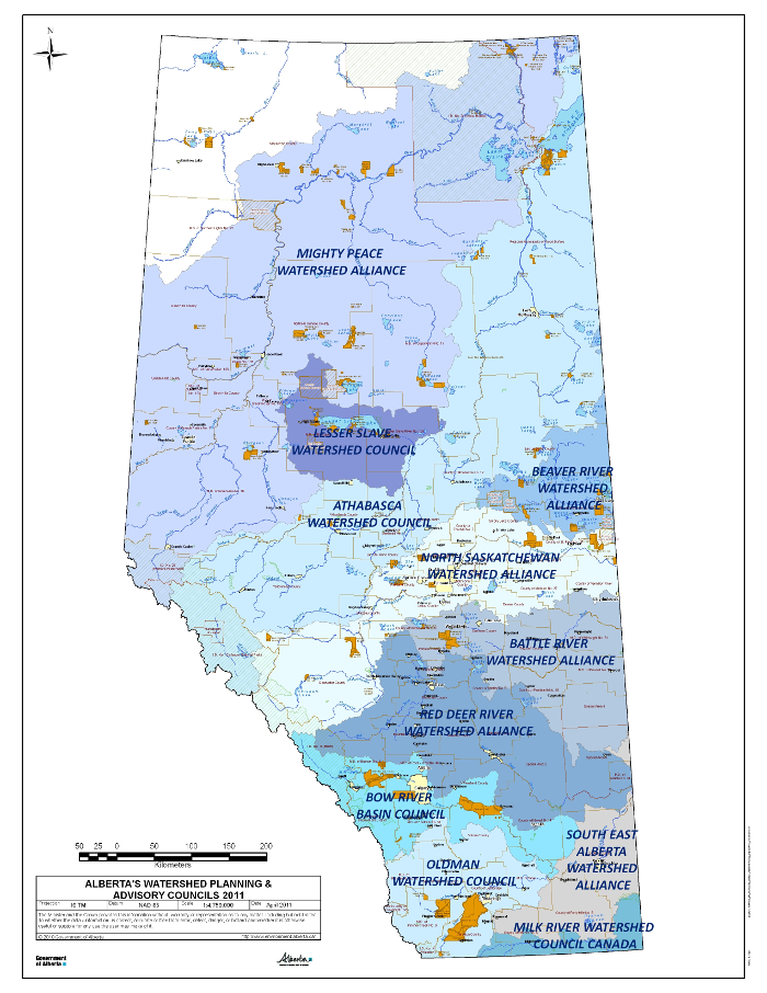 Alberta's Watershed Planning Advisory Councils 2011 by Alberta Environment