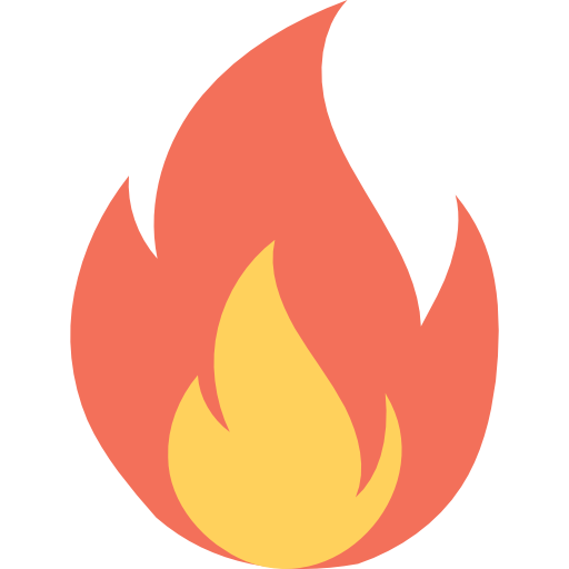 Icon of a flame