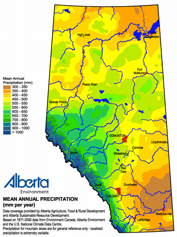 Climate in Alberta