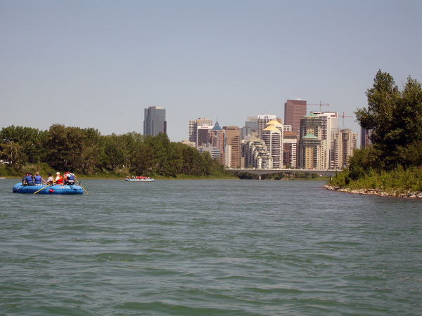 Bow River at Calgary