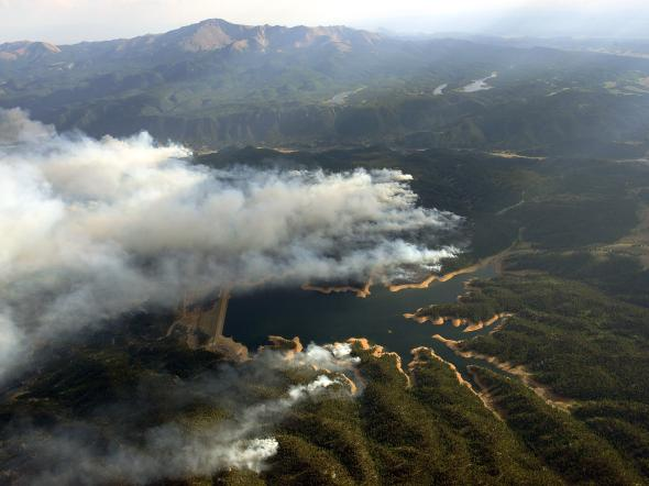 Rampart Reservoir Fire Colorado 2012