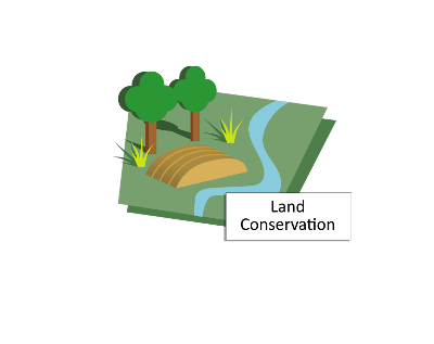 Image depicting a conservation area beside the river.