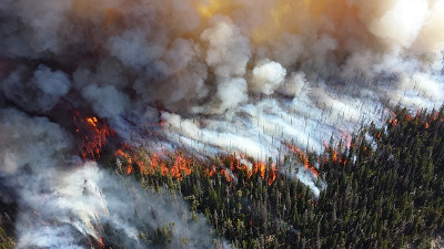 Wildfires source water Robinne fire